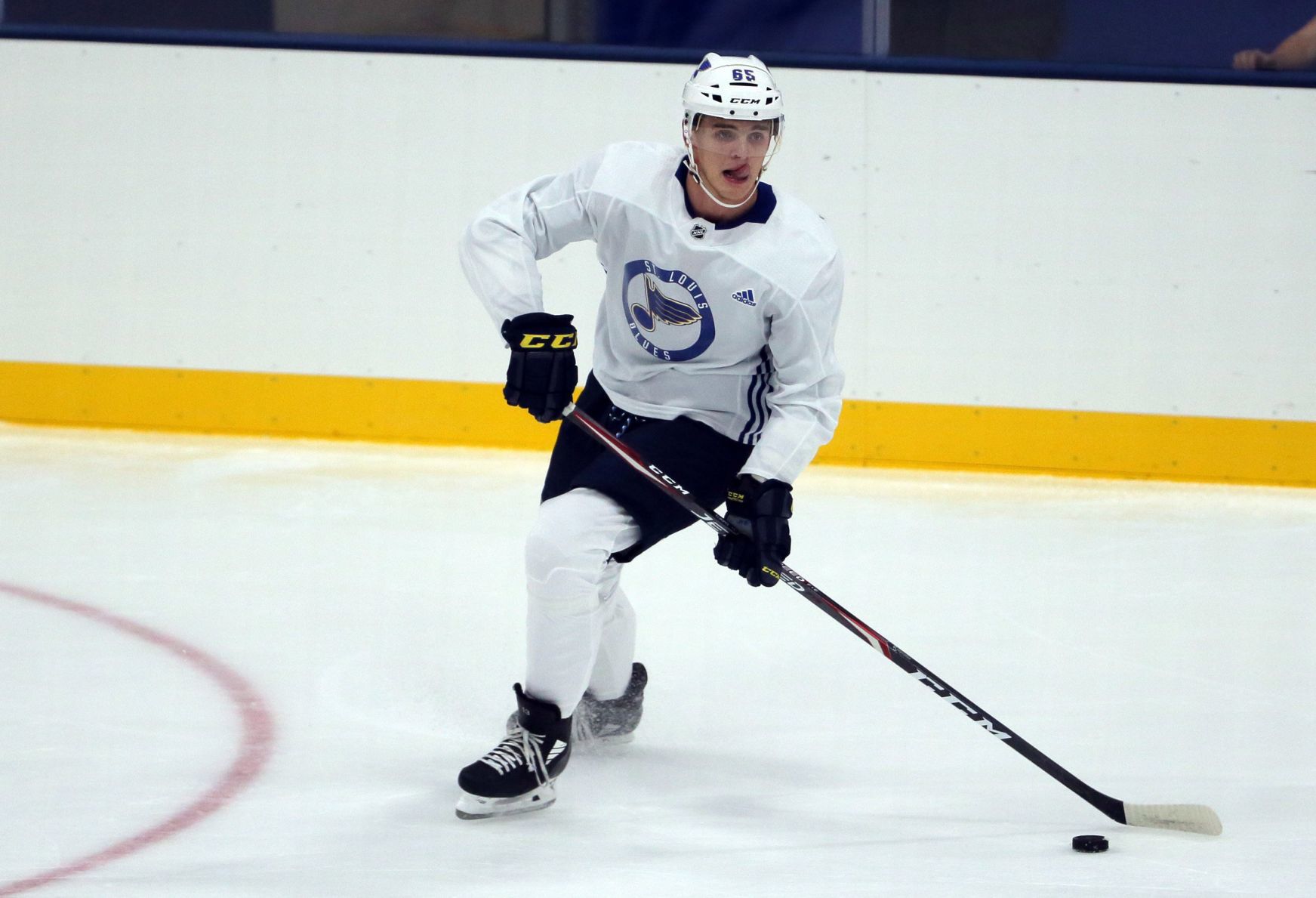 St. Louis Blues pre-season starts, Jake Christiansen